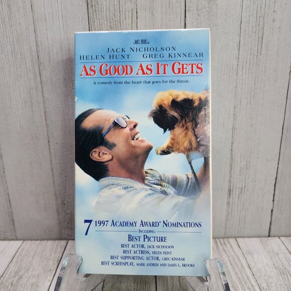 Vintage As Good As It Gets VHS Tape 1998 - Jack Nicholson - Picture 1 of 4